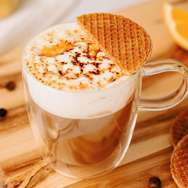 Creme top brulee coffee