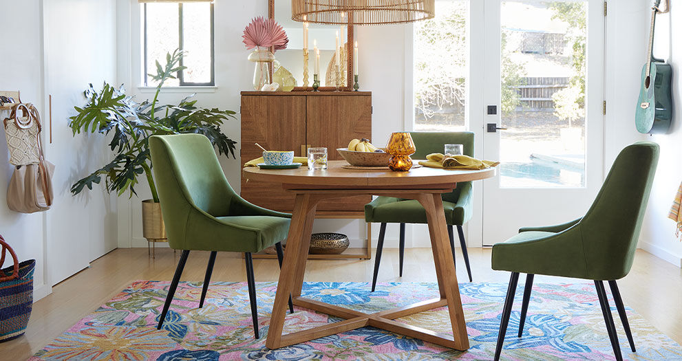 World market sales dining table chairs