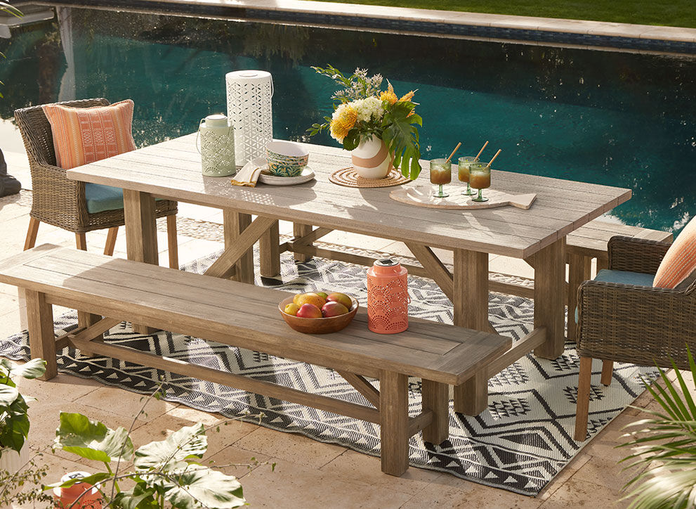 World market discount side table outdoor