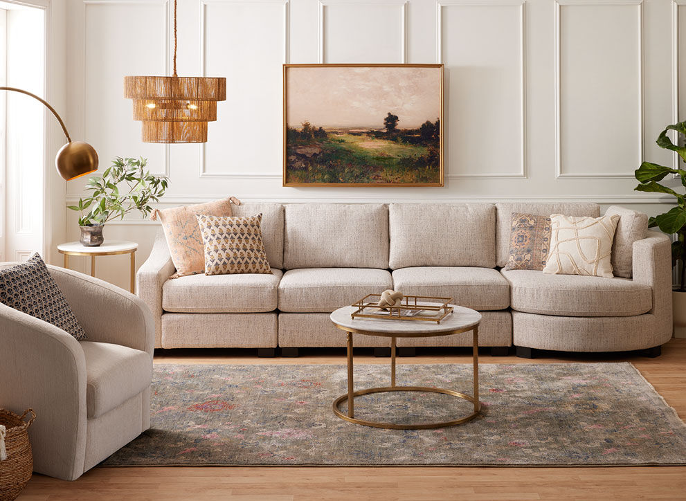 Cost plus sectional new arrivals