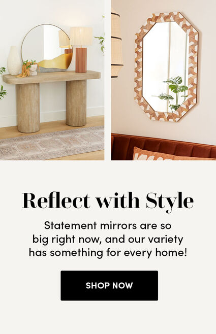 Wall Mirror Design: 8 Decorative Mirrors to Transform your Home