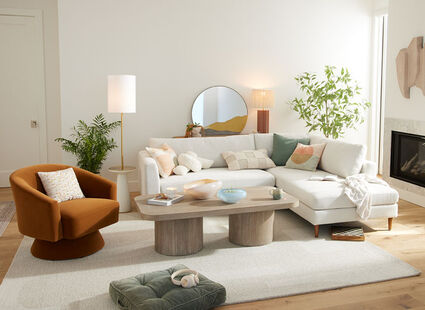 Organic Floor Couches: Space-Saving Comfort for Modern Living