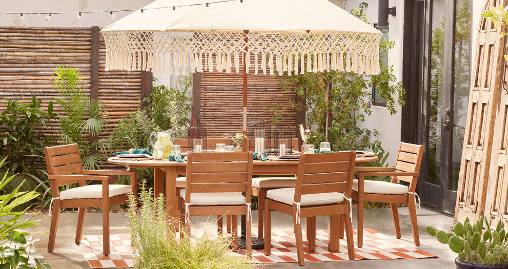 World market shop outdoor bistro set