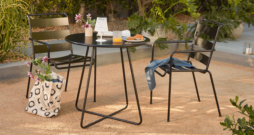 Black adirondack store chairs world market