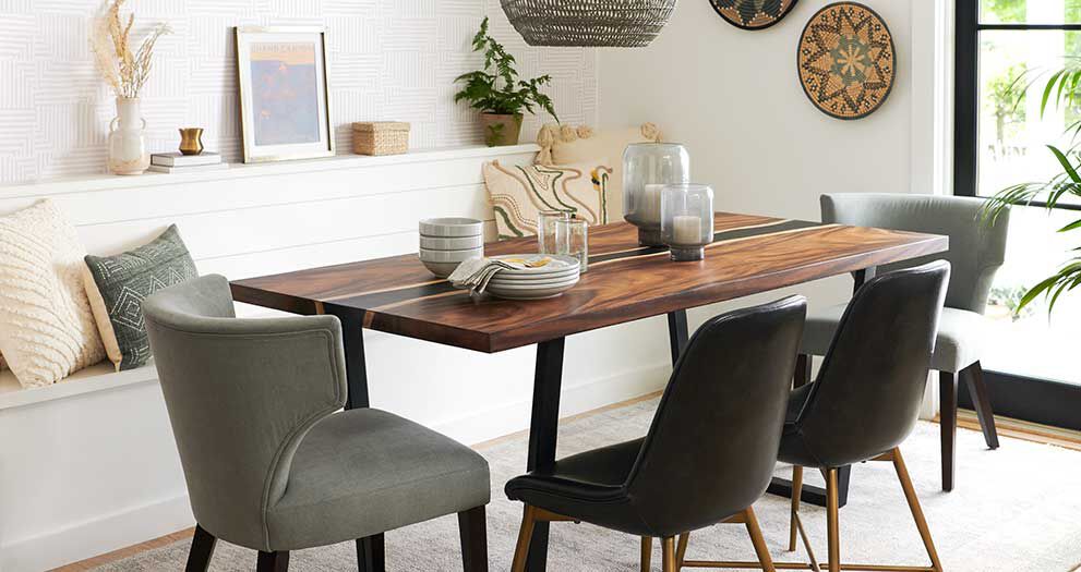 World market dining table chairs sale