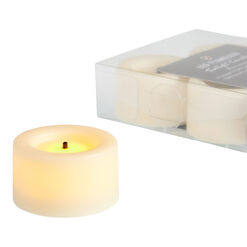 Flameless LED Tealight Candles, 4-Pack