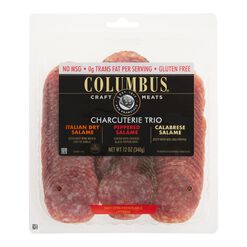 Columbus Sliced Salami Charcuterie Trio