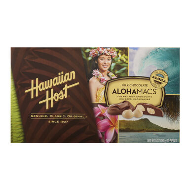 Hawaiian Host Original Chocolate Covered Macadamia Nuts Box Hawaiian Host Original Chocolate Covered Macadamia Nuts Box