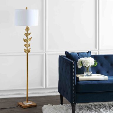 Georgiana Gold Leaf Floor Lamp Georgiana Gold Leaf Floor Lamp