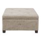 Wally Square Tufted Upholstered Storage Ottoman image number 2