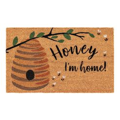 Honey Beehive Coir Doormat