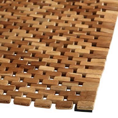 Teak Wood Bath Mat Teak Wood Bath Mat