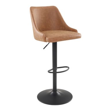 Goshen Faux Leather Adjustable Stool Goshen Faux Leather Adjustable Stool