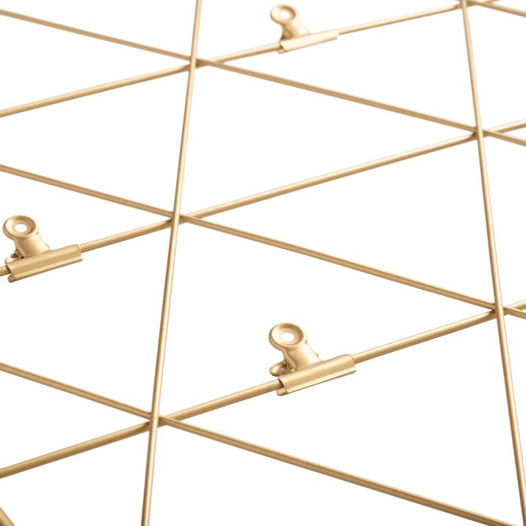 Gold Wire Photo Clip Wall Frame image number 3