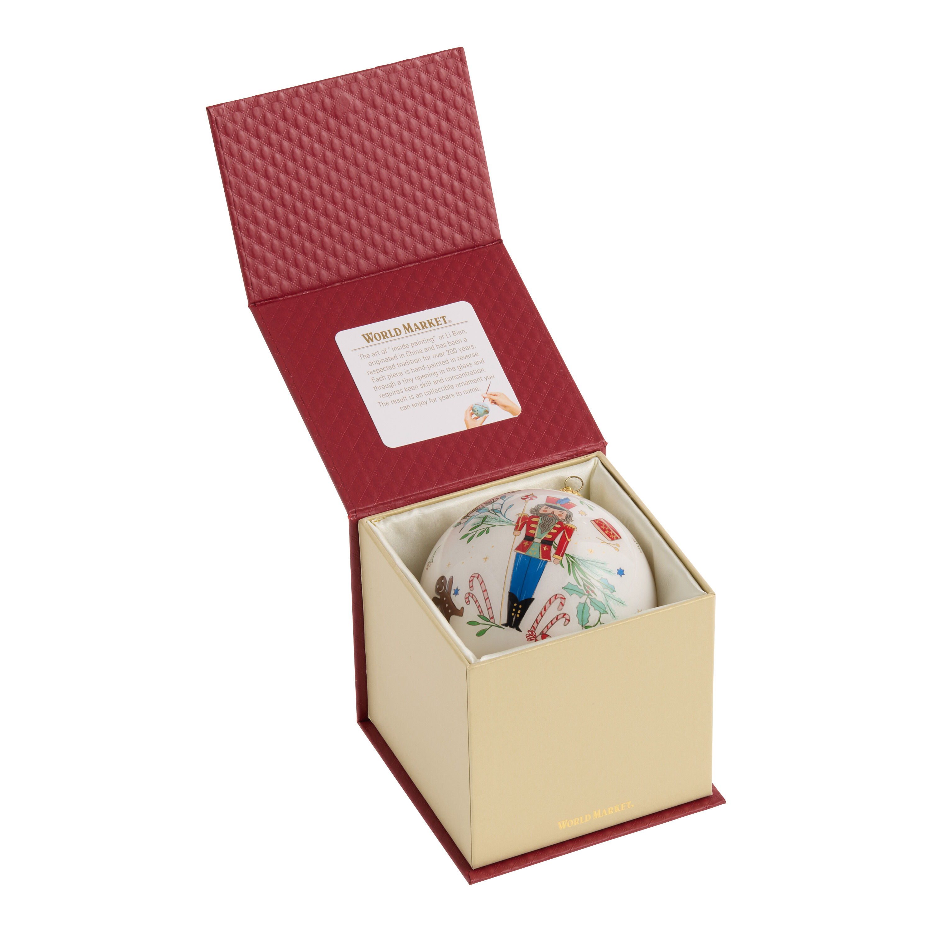 Li Bien Nutcracker Classic 2024 Glass Ball Ornament image number 2