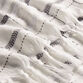 Aubrey Black And Ivory Sculpted Stripe Towel Collection image number 3