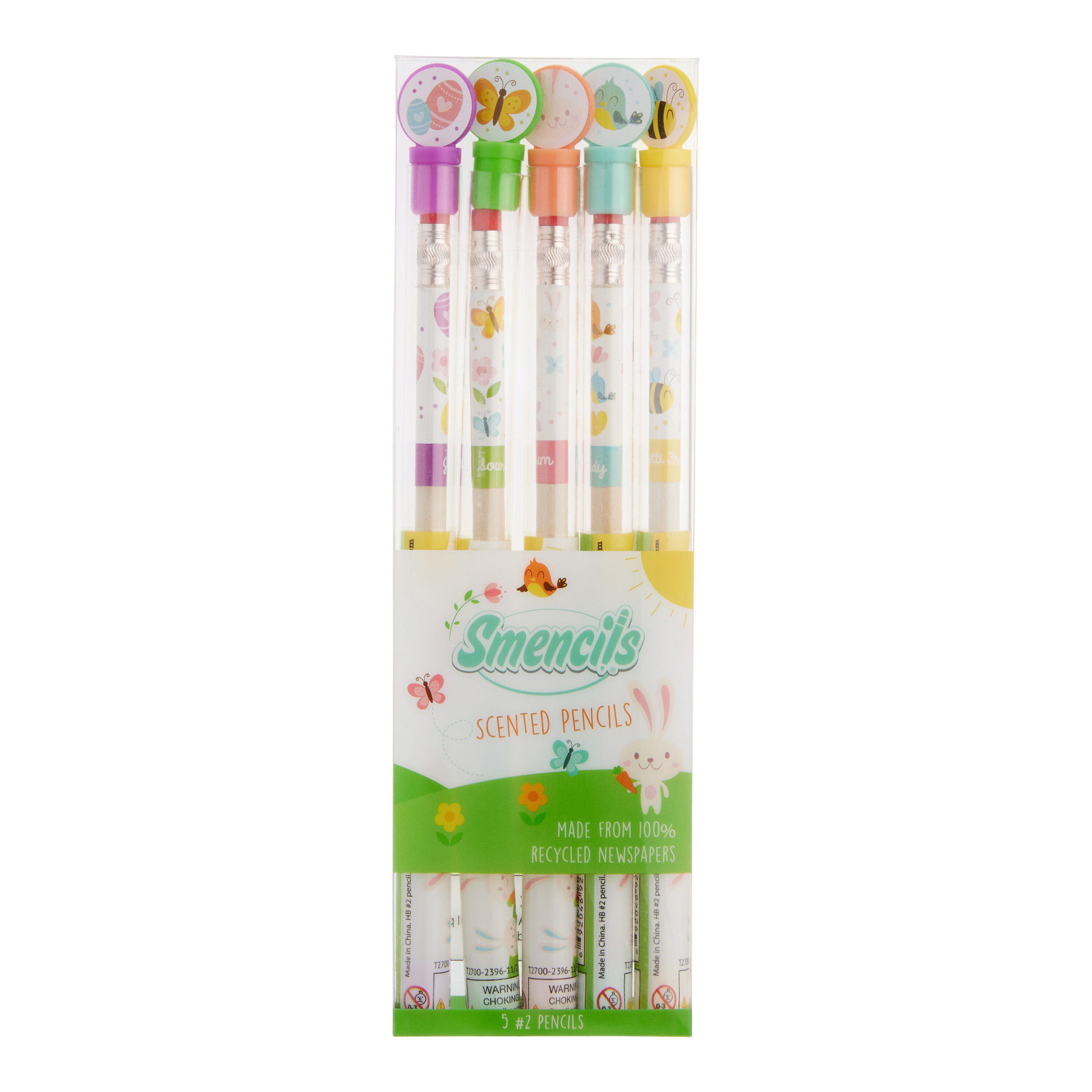 Smencil Easter Scented Colored Pencils 5 Pack image number 0
