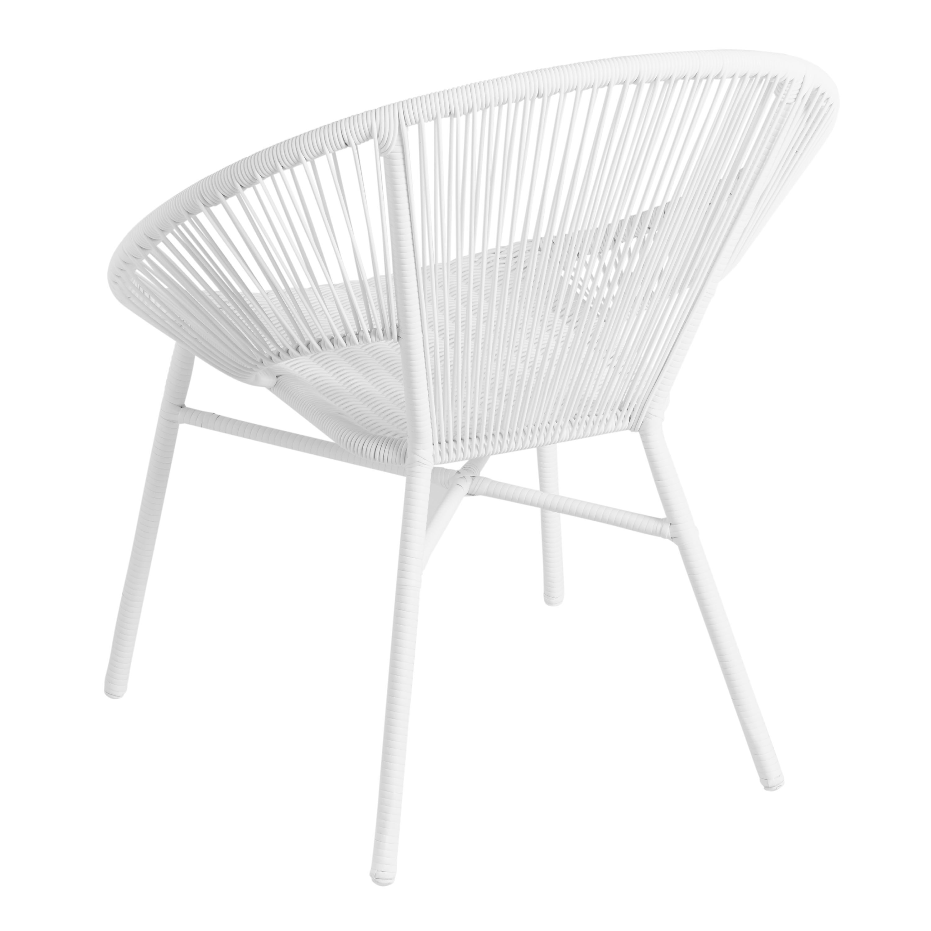 White outdoor chairs on sale plastic
