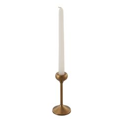 Talia Gold Taper Candle Holder
