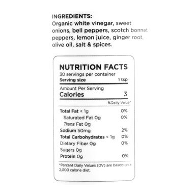 Queen Majesty Scotch Bonnet and Ginger Hot Sauce Queen Majesty Scotch Bonnet and Ginger Hot Sauce