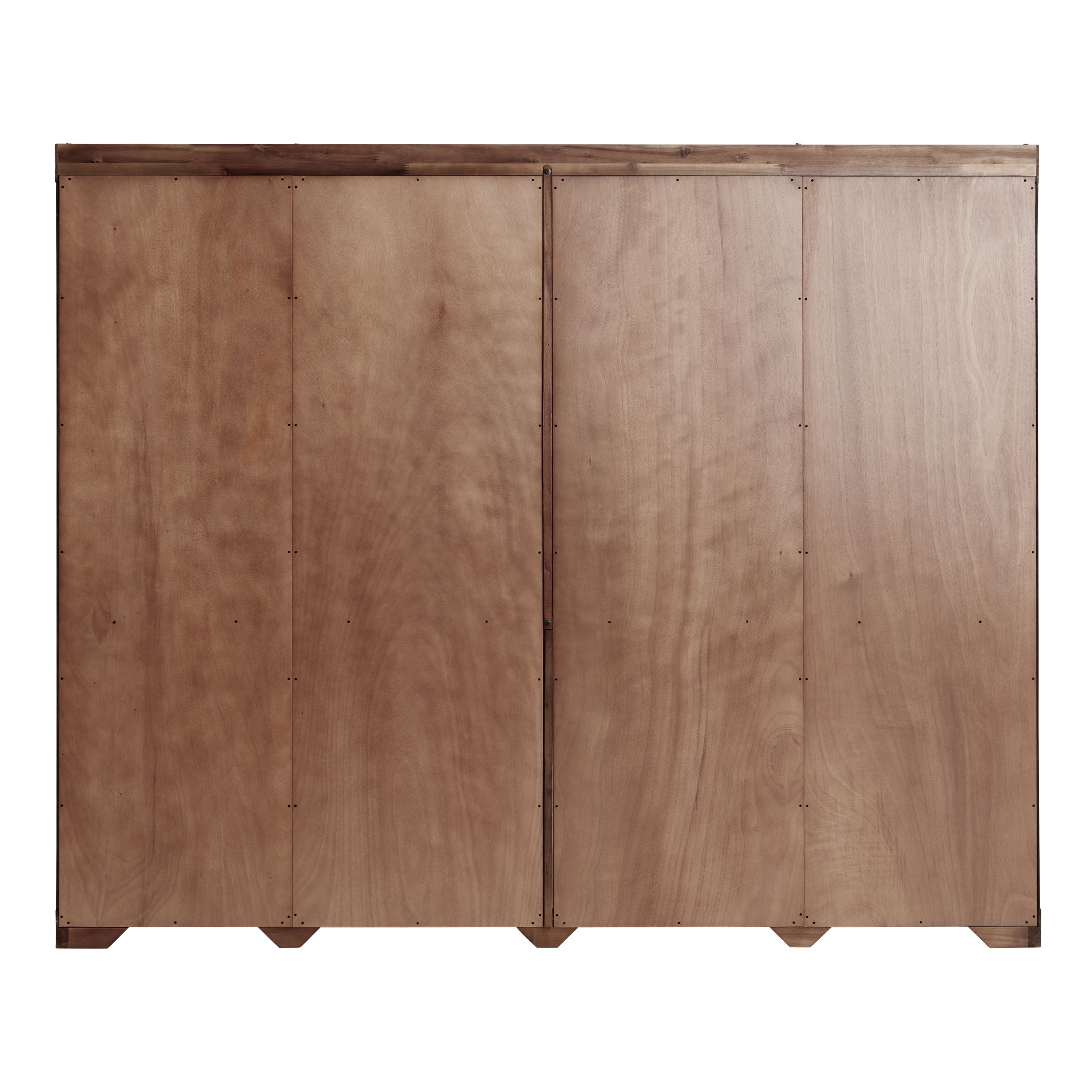World market sales barn door bookcase