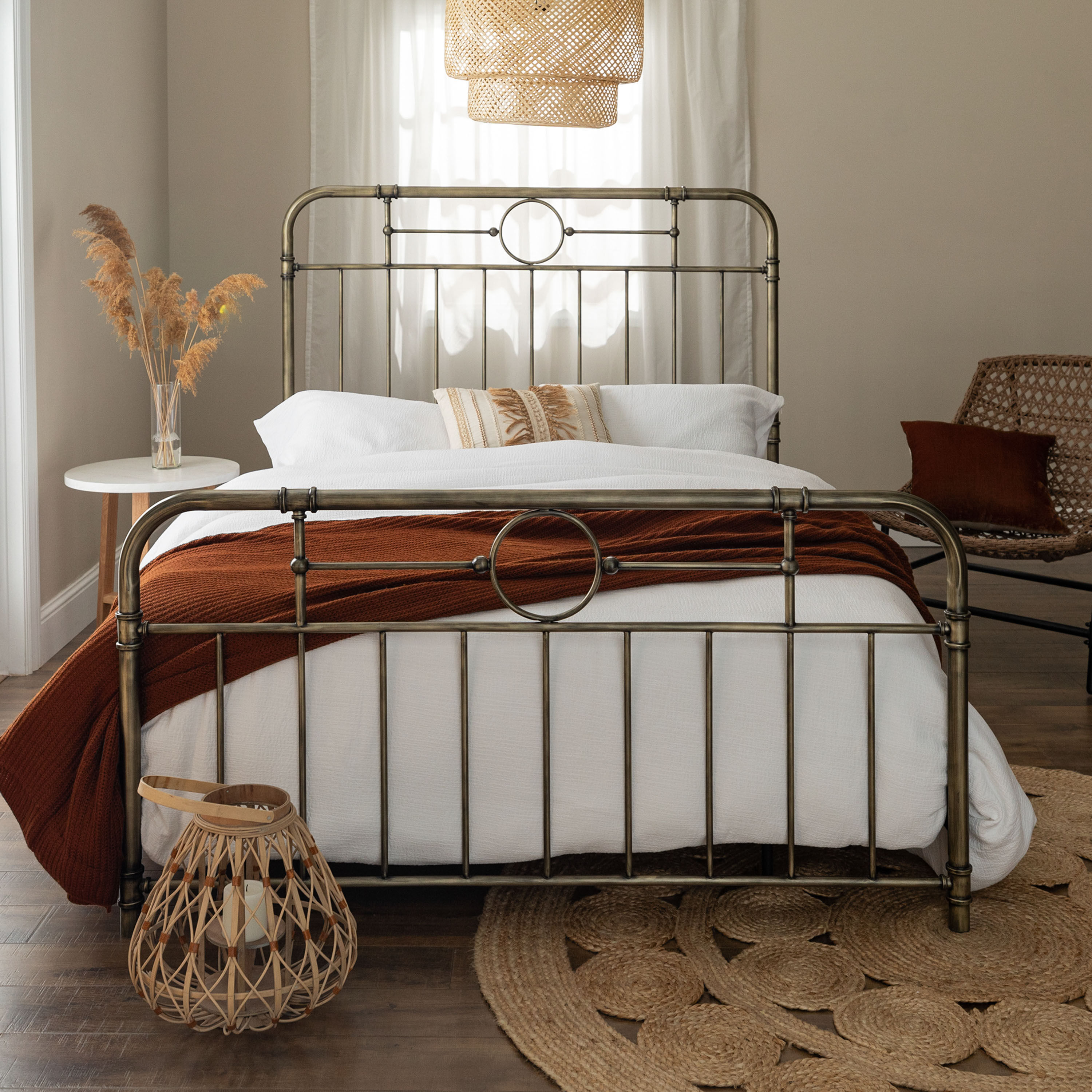 World market best sale queen bed frame