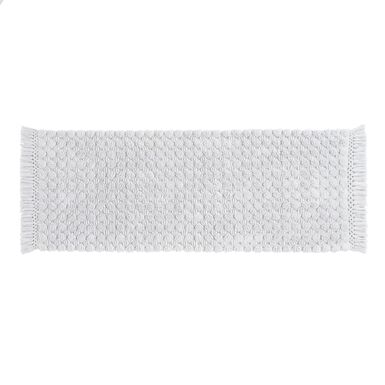Light Gray Woven Dot Bath Mat Light Gray Woven Dot Bath Mat