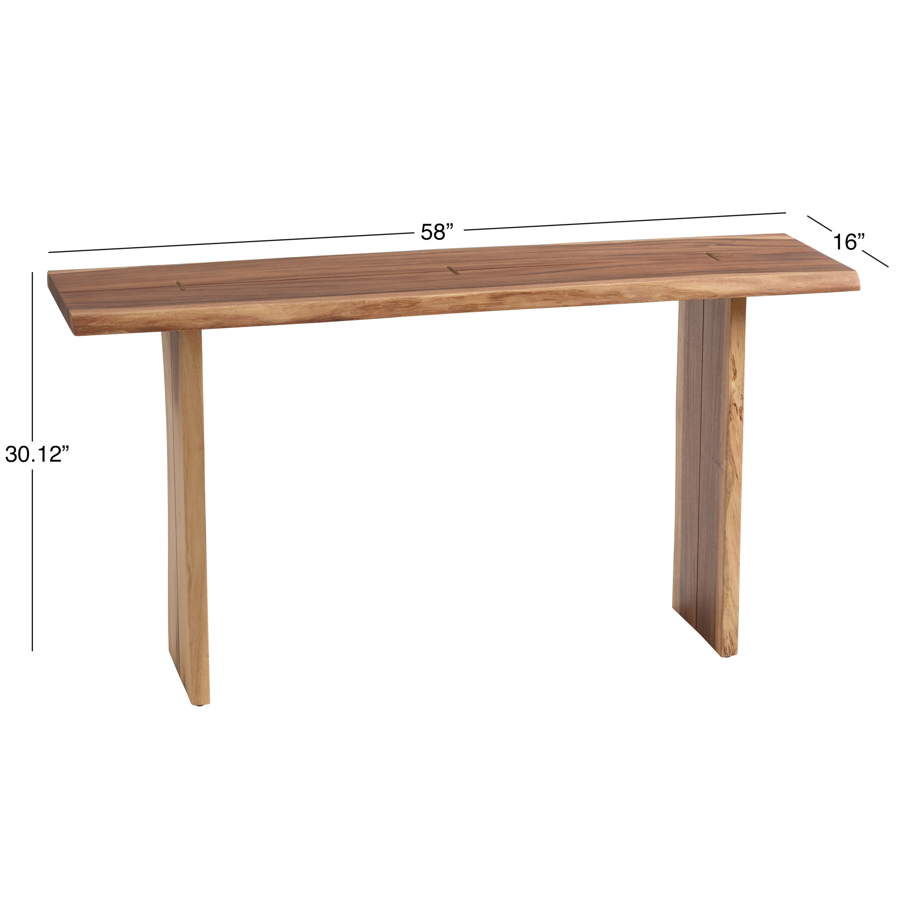 World market live best sale edge console table
