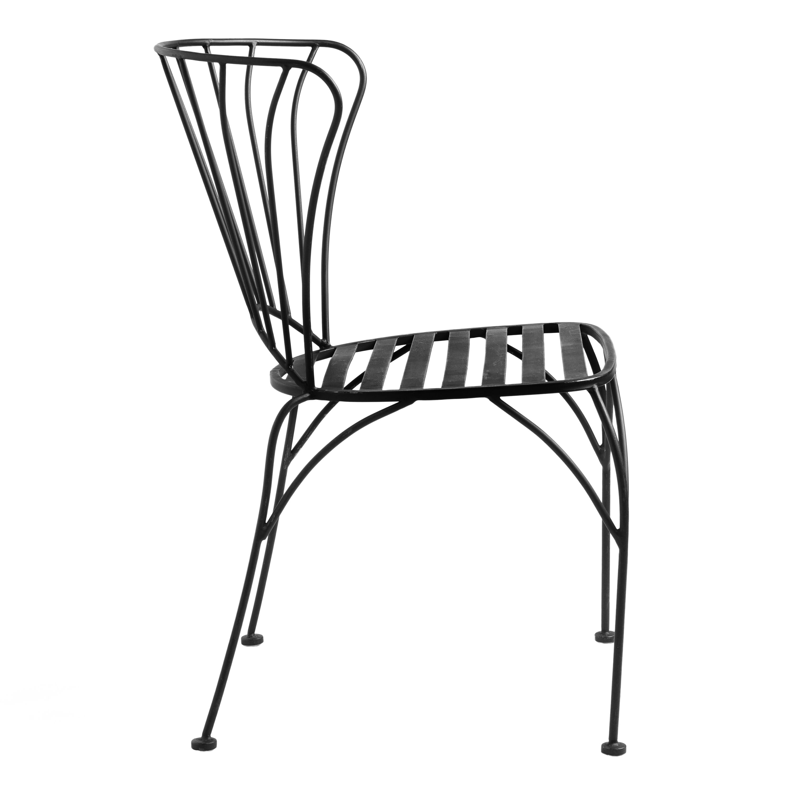 Black clearance deck chairs