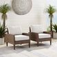 Capella All Weather Wicker Outdoor Armchair Set of 2 image number 4