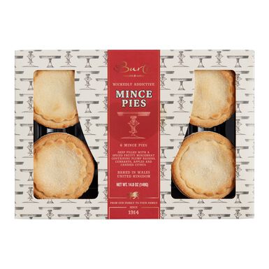 Burts Biscuits & Cakes Mince Pies 6 Count Burts Biscuits & Cakes Mince Pies 6 Count