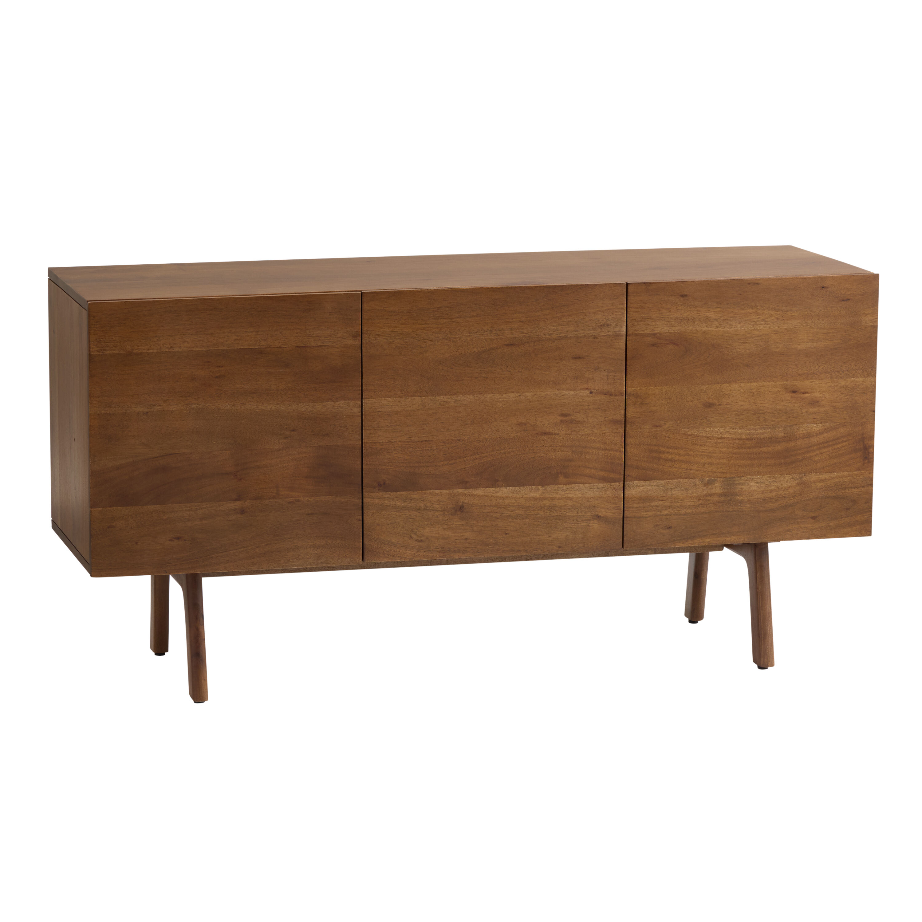 Dane Modular 48 Inch Media Wall System with Cabinet Bookshelves 3 Piece Set image number 4