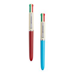 Kikkerland Vintage Multicolor Ballpoint Pens Set of 2