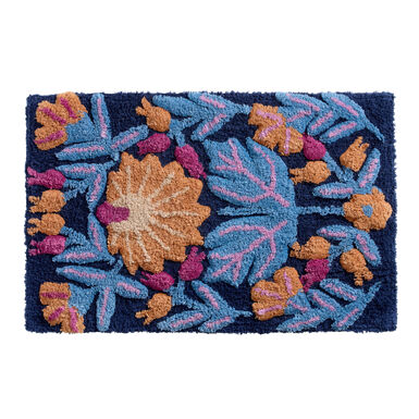 Iris Multicolor Floral Tufted Bath Mat Iris Multicolor Floral Tufted Bath Mat