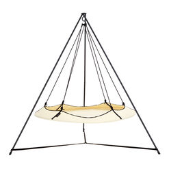 Montego Round Hangout Pod Outdoor Hammock Bed and Stand
