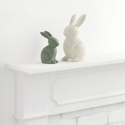 Speckled Ceramic Rabbit Decor Collection