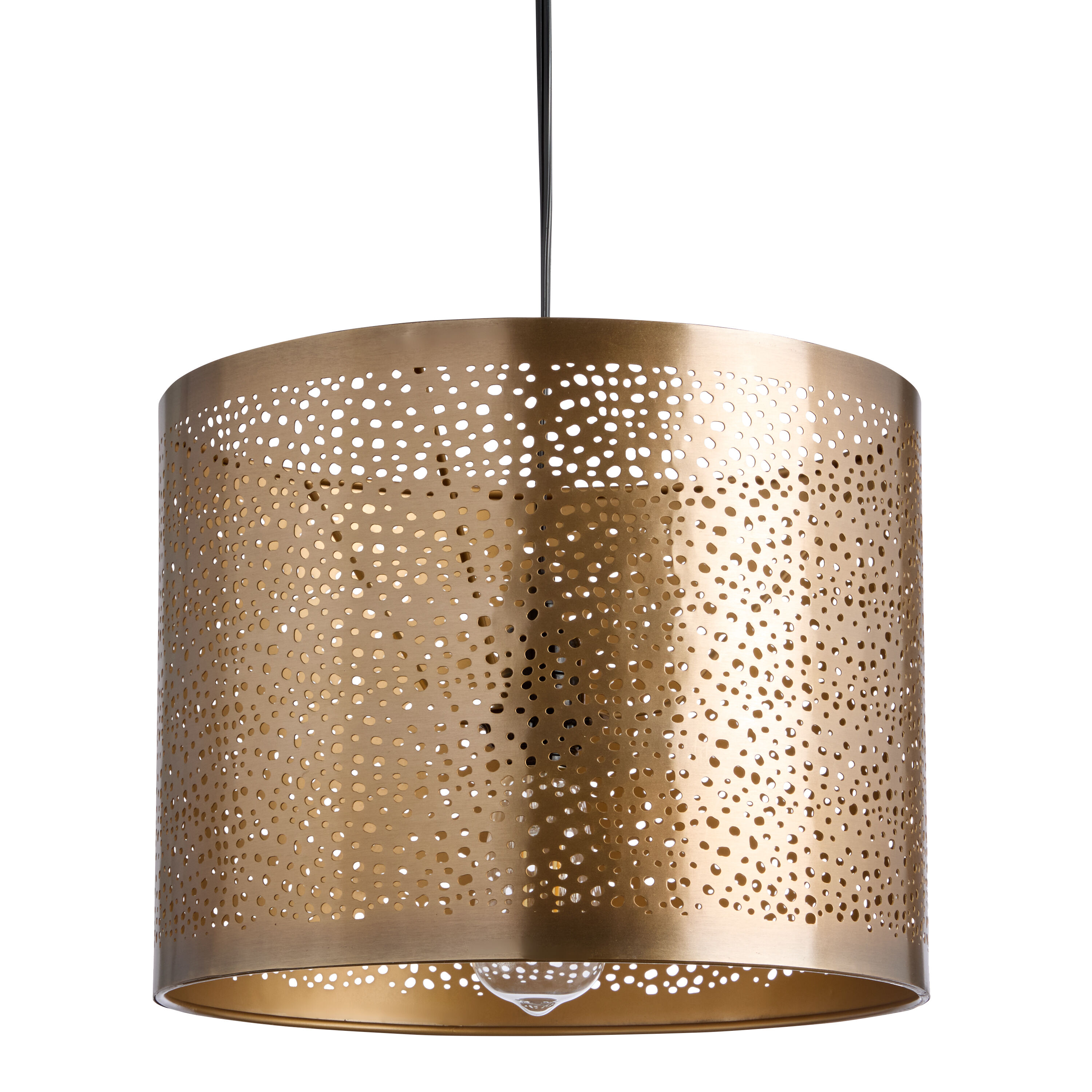 Brass lamp with shade hotsell