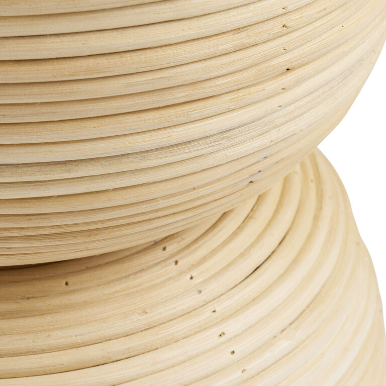 Rattan Ringed Footed Planter image number 2