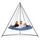 Montego Round Hangout Pod Outdoor Hammock Bed and Stand image number 4