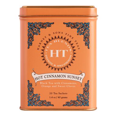 Harney & Sons Hot Cinnamon Sunset Tea Sachets 20 Count Harney & Sons Hot Cinnamon Sunset Tea Sachets 20 Count