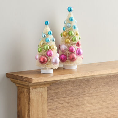 Retro Natural Bottlebrush Tree Decor Retro Natural Bottlebrush Tree Decor