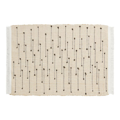 Arusha Black Dot Table Linen Collection Arusha Black Dot Table Linen Collection