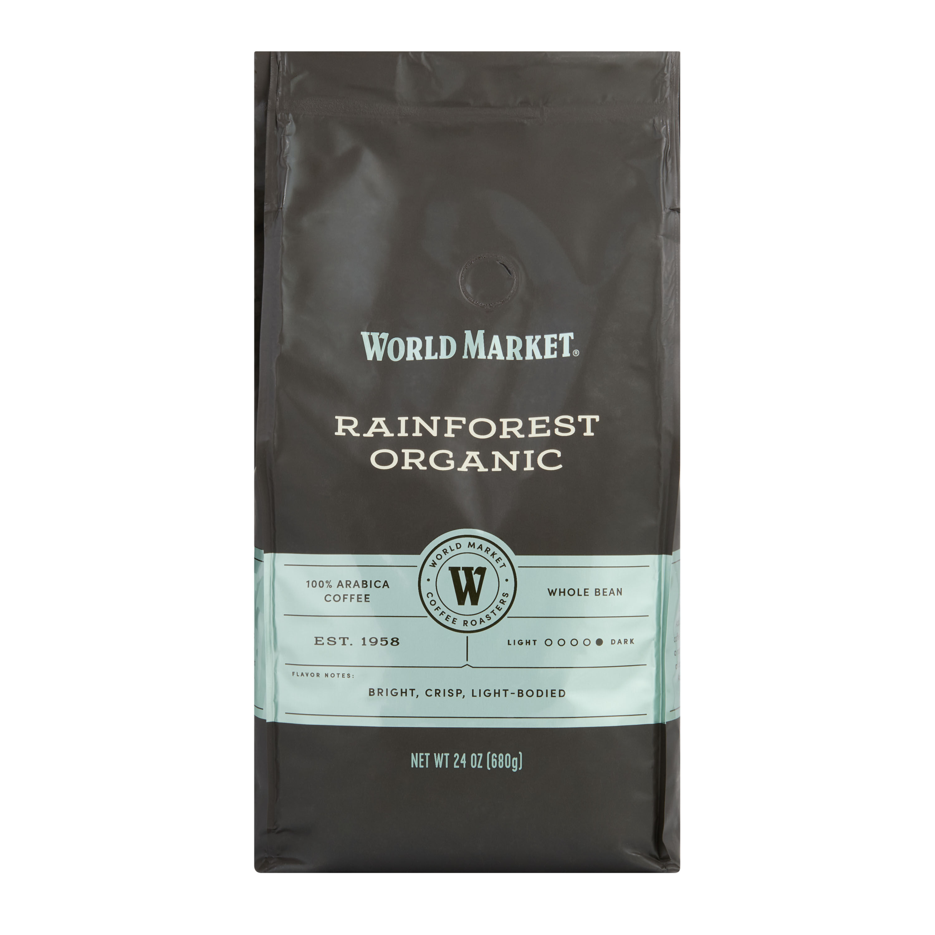 World Market&reg; Rainforest Organic Whole Bean Coffee 24 Oz. image number 0