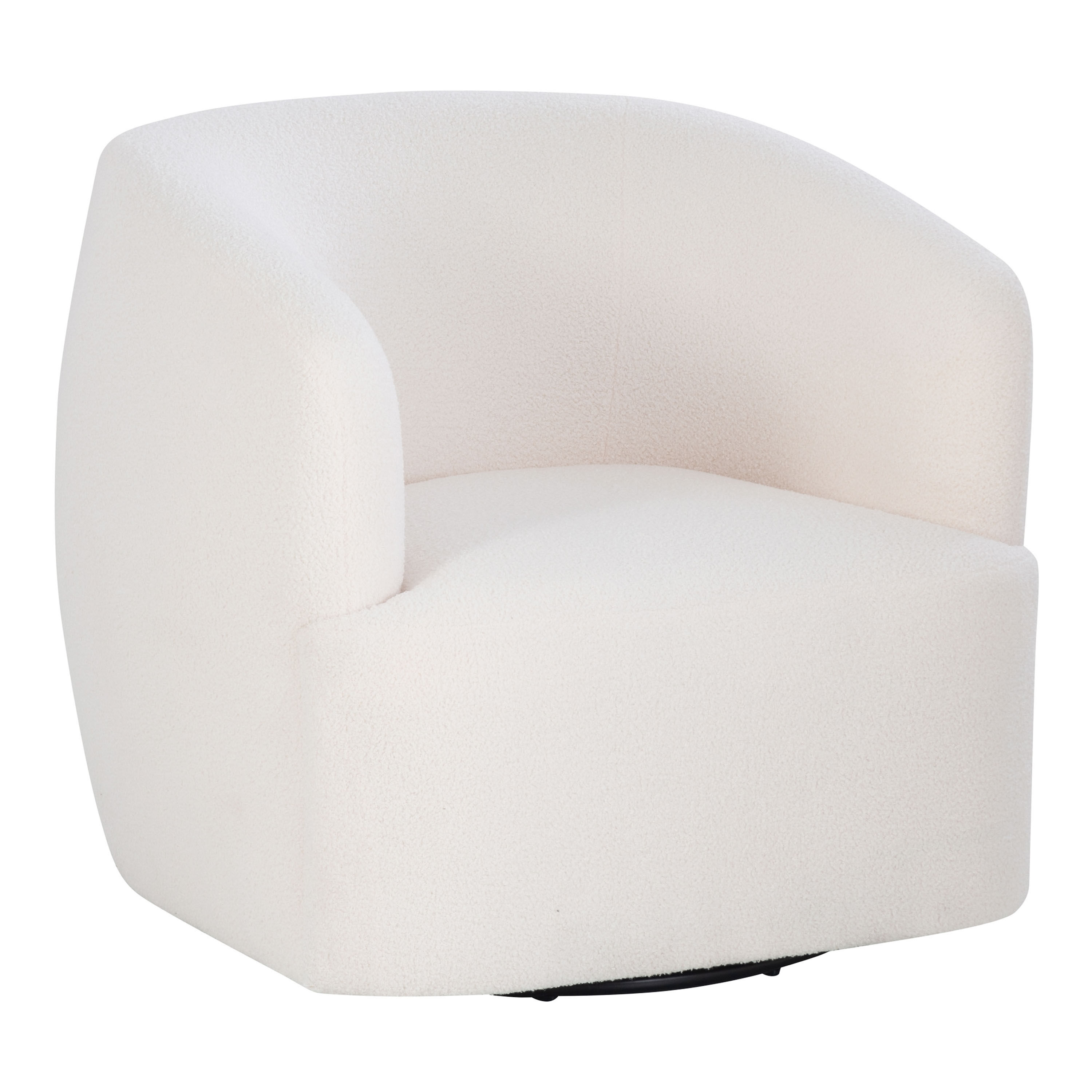 Megan Upholstered Swivel Chair World Market