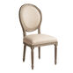 Paige Round Back Upholstered Dining Chair Set of 2 image number 0