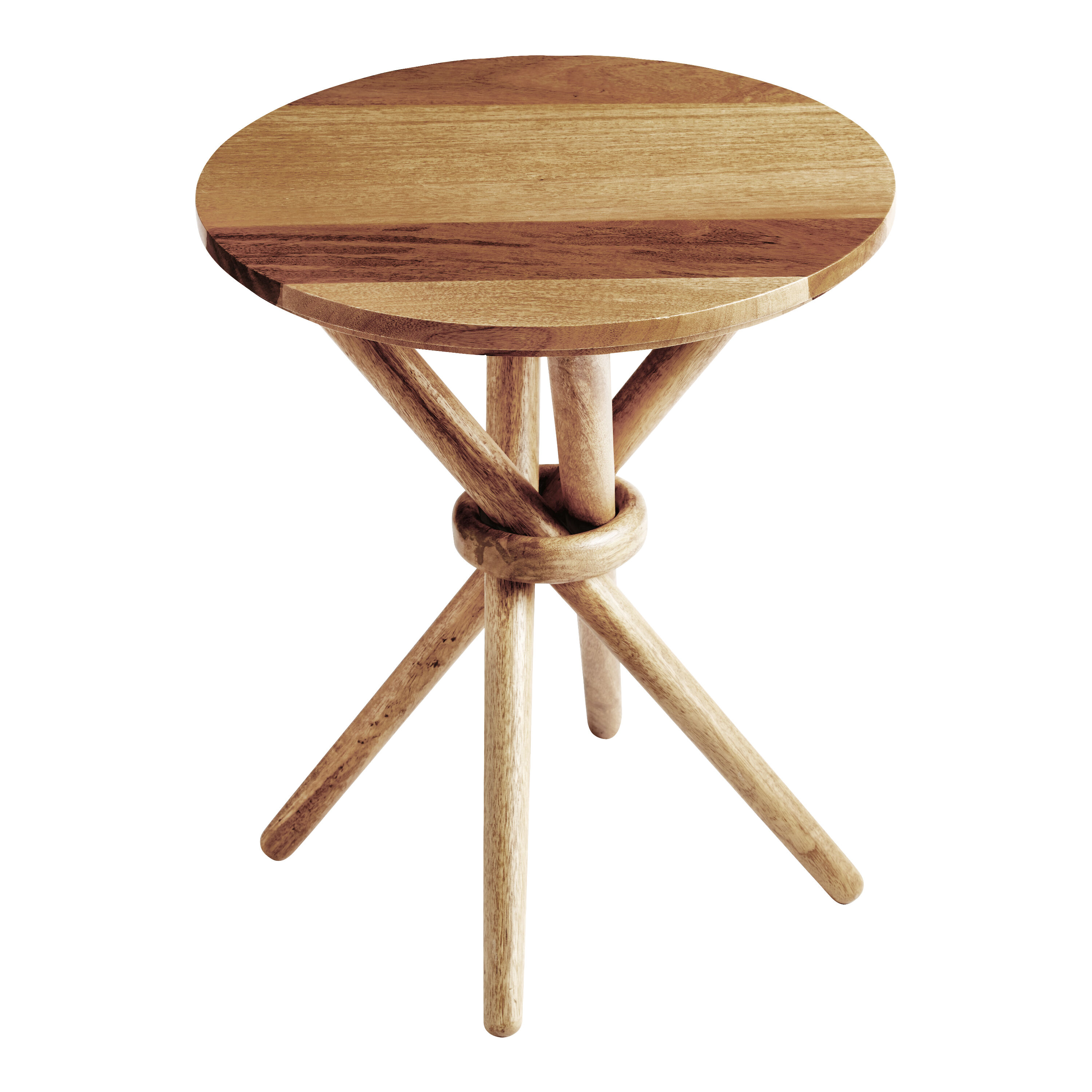 Twisted leg cheap side table