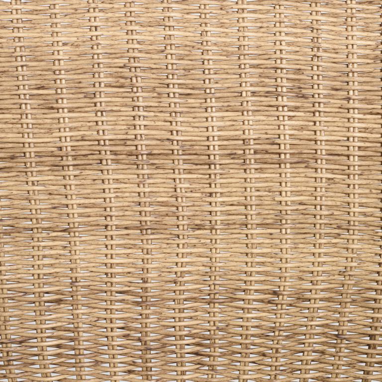 All Weather Wicker Outdoor Tub Chair Set of 2 image number 7