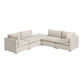 Weston Pillow Top 5 Piece Corner Modular Sectional Sofa image number 1