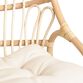 Fallon Natural Rattan Cocoon Chair with Cushion image number 6