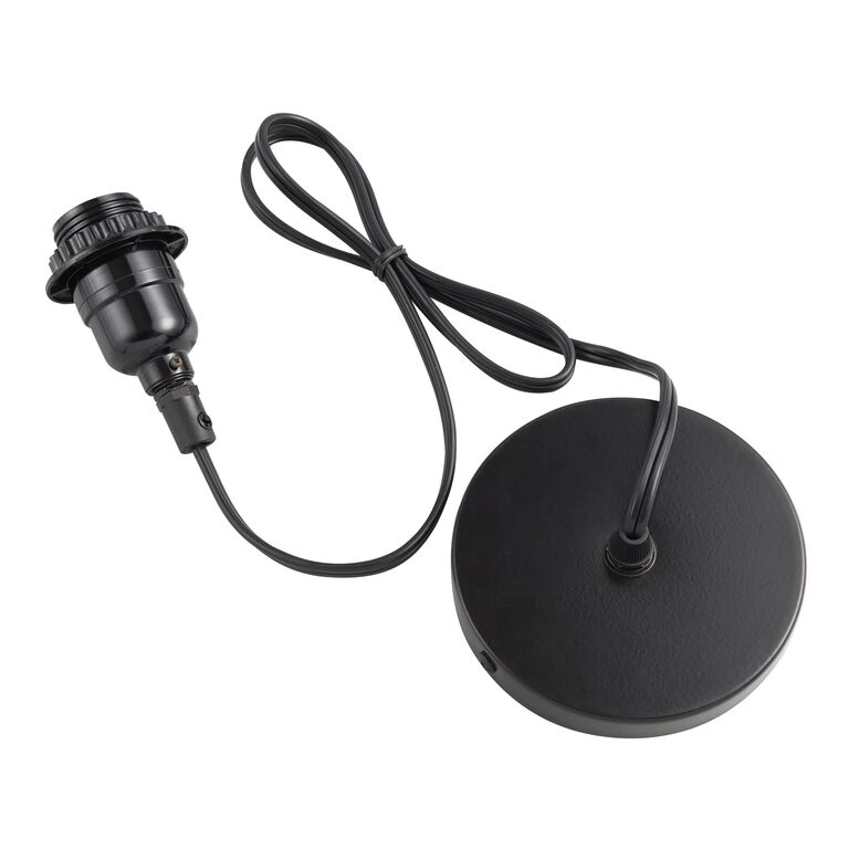 Cable Cup ceiling lamp wire cover - Cable Cup Classic black & white
